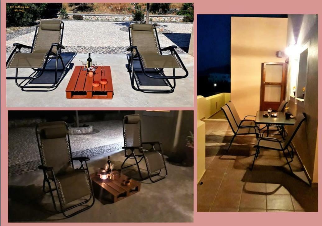Sunshine House For 9, Cozy Set Up,Verandas, Sea View. Karterados  Exterior foto