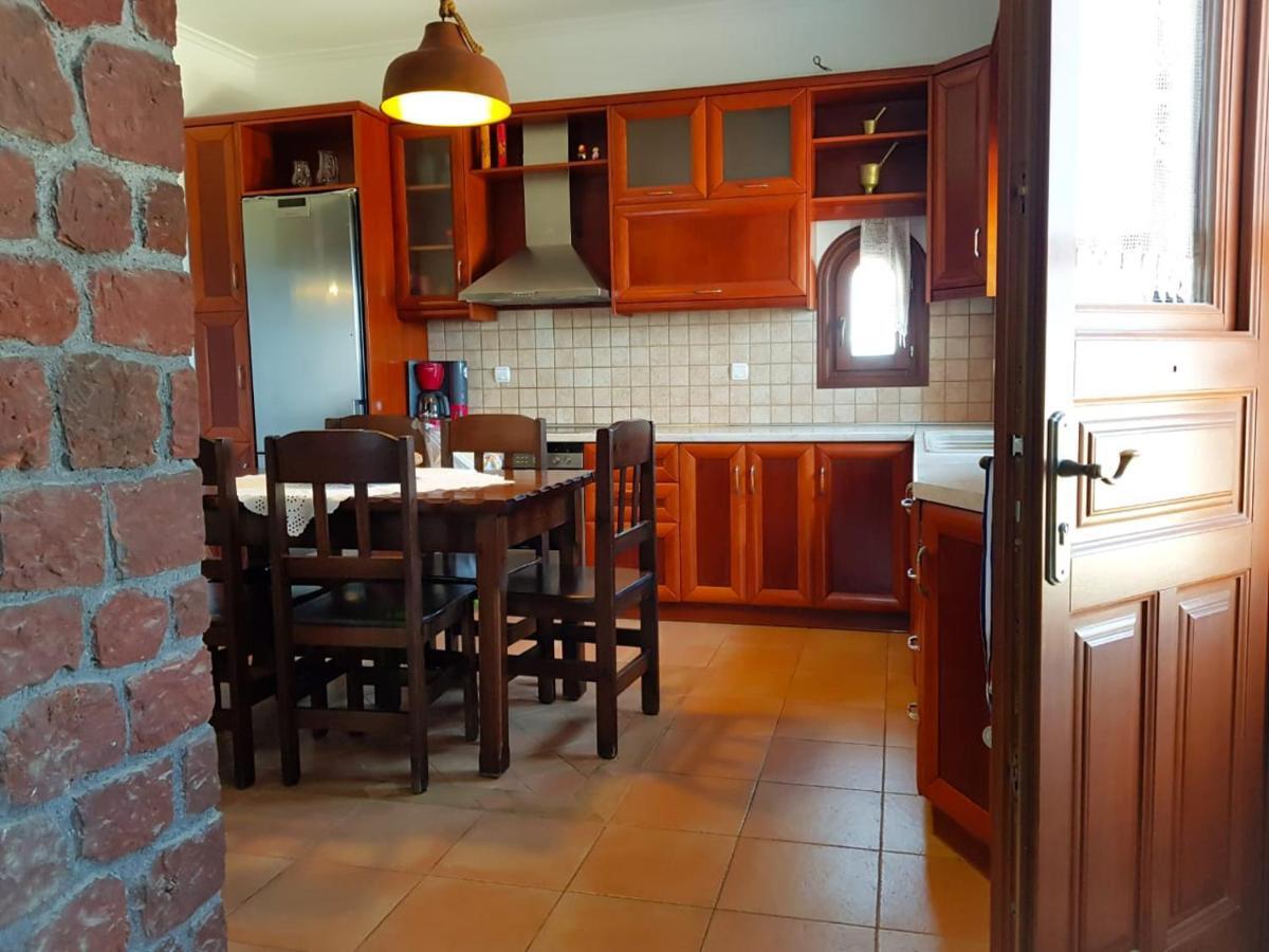 Sunshine House For 9, Cozy Set Up,Verandas, Sea View. Karterados  Exterior foto