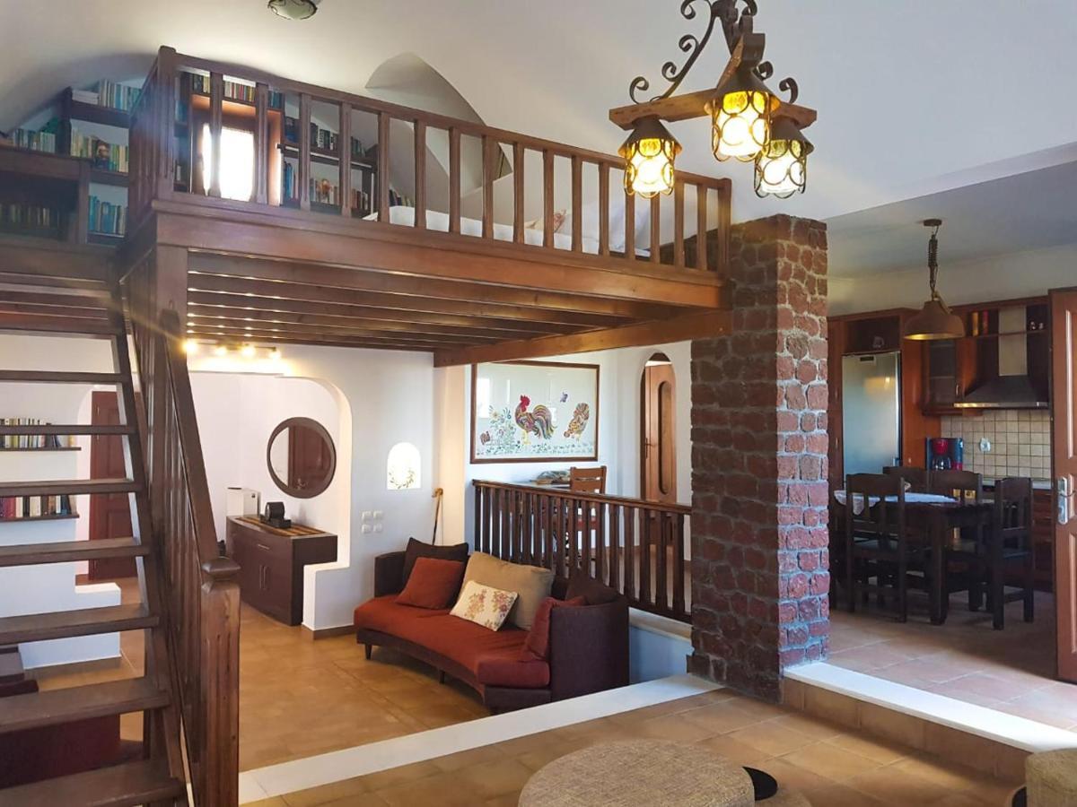 Sunshine House For 9, Cozy Set Up,Verandas, Sea View. Karterados  Exterior foto